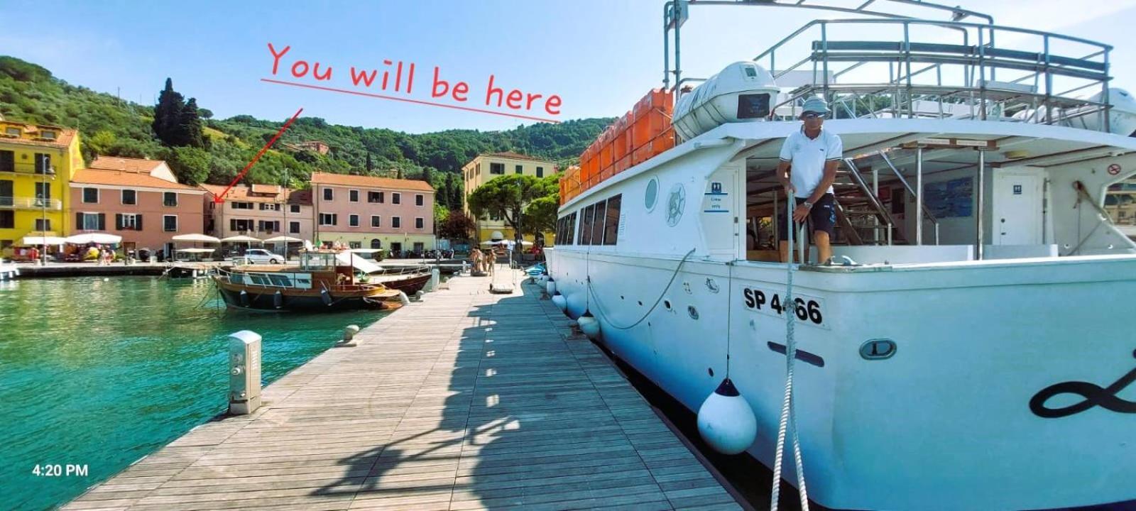 Ferienwohnung On The Waterfront Porto Venere Exterior foto